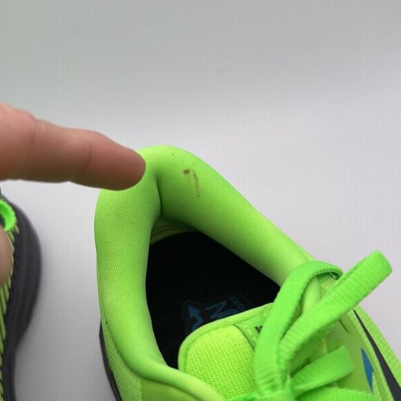 BROOKS Men's Adrenaline GTS 23 SIZE 8.5 WIDE (2E) BLACK/GREEN - Picture 8 of 9